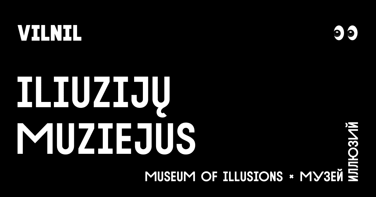 iliuziju muziejaus logotipas iliuziju muziejus